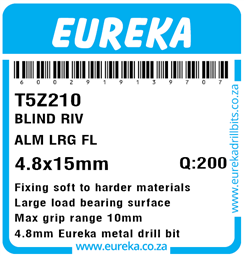 T5Z210 - Rivet Large Flange -T5Z210_Label_T